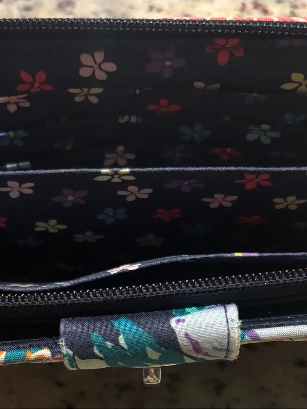 Vera Bradley Turnlock Wallet - Picture 5 of 10